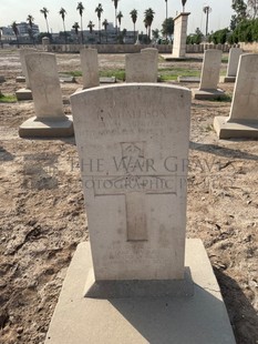 BAGHDAD (NORTH GATE) WAR CEMETERY - DALLISON, ERNEST ALBERT